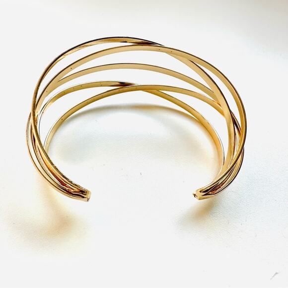 NEW NORDSTROM REVOLVE Mix Multi Slim Band Twisted Bracelet Bangle Cuff Jewelry - Picture 12 of 16